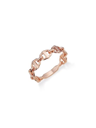 Rose Gold Minimalist 14K Ring (JDRRRVF28XX) - DIDIER DUBOT - Modalova