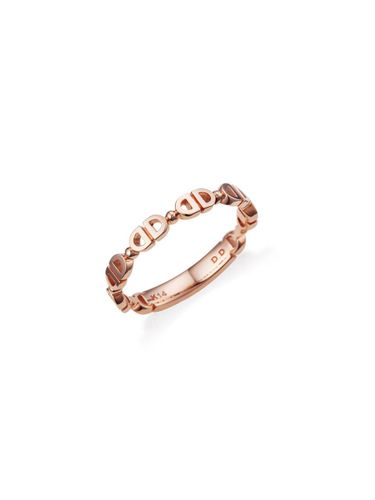 K Rose Gold Delicate Ring (JDRRRVS08XX) - DIDIER DUBOT - Modalova