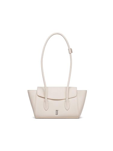 Curved Magnetic Flap Shoulder Bag [Ivory] (JHNCHA5BS837IV010) - J.ESTINA - Modalova