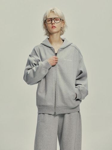 WAY Zipper Oversized Fleece-Lined Hooded Jacket - iba nenets - Modalova