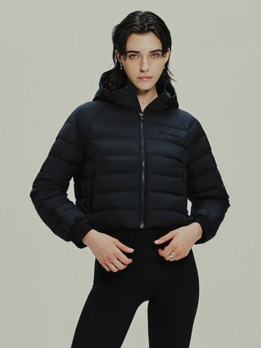 Short Hooded Premium Down Jacket [Black] - iba nenets - Modalova