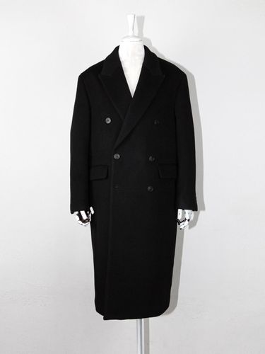 Cashmere Wool Double Breasted Coat [] - GOZER - Modalova