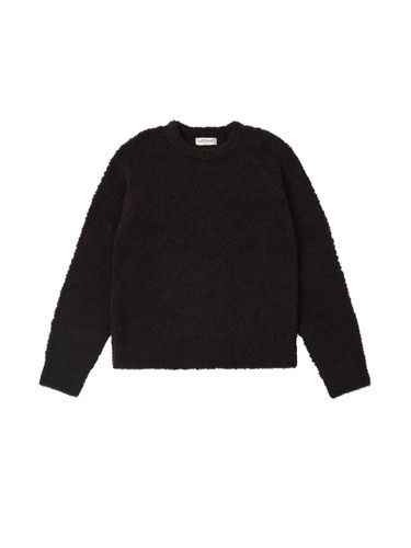 Wool Boucle Relaxed Fit Sweater [D/BROWN] - SENTIBONES - Modalova