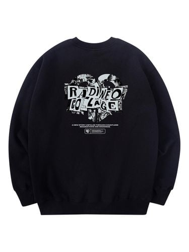 Oversized Heavy Cotton Sweatshirt [Black] - RADINEO - Modalova