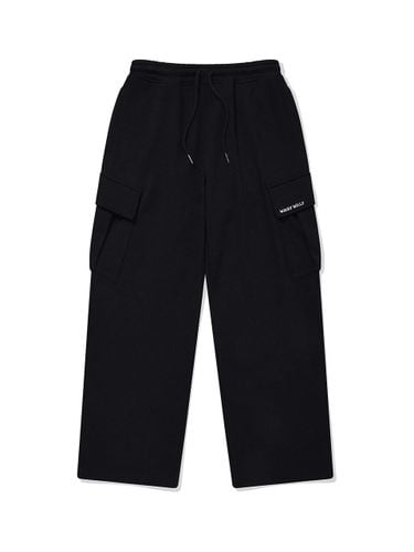 Signature Terry Cargo Sweat Pants [Black] - Wacky Willy - Modalova