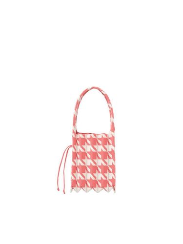 Pleated Recycled Knit Bag [Pink] - JOSEPH & STACEY - Modalova