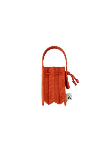 Pleated Recycled Nano Bag [Orange] - JOSEPH & STACEY - Modalova