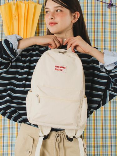 Mini Daily Backpack [Yellow Cream] - Masmarulez - Modalova