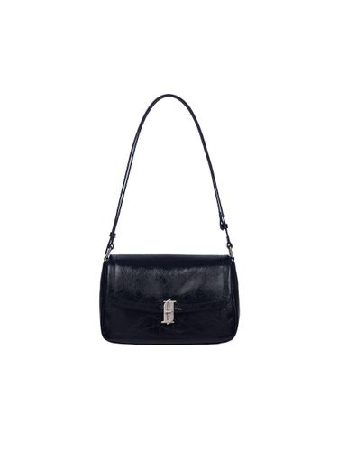 Synthetic Leather Compact Cross Bag [Black] (JHNCHE5BS913BK980) - J.ESTINA - Modalova