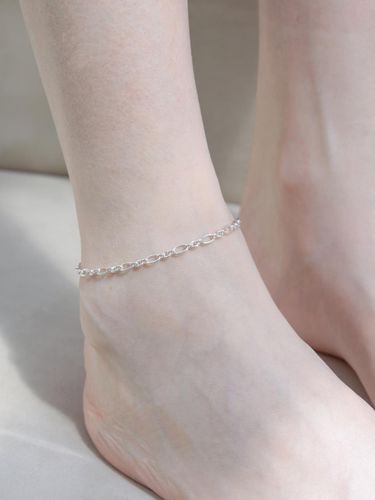 Sterling Korean Handcrafted Anklet - dmoment - Modalova