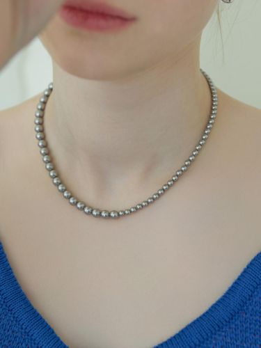 Swarovski Pearl 925 Silver Necklace [] - dmoment - Modalova