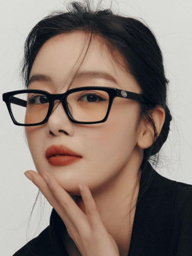 Square Minimalist Eyewear [Black] - PUBLIC BEACON - Modalova