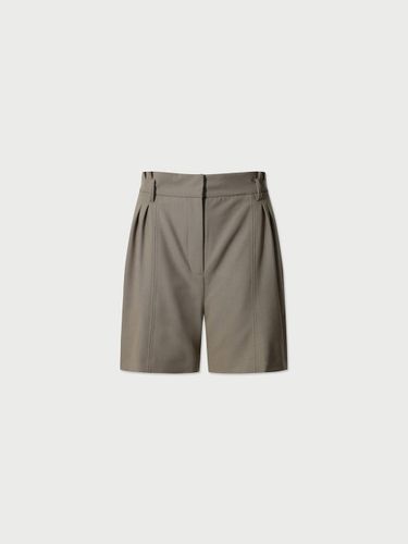Light Wool Wide-leg Pleated Shorts [] (25102KHX) - IRO - Modalova