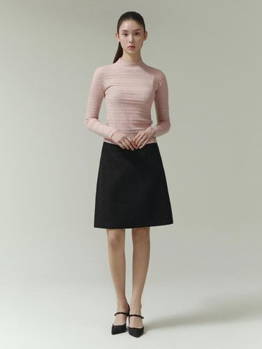 Multi Tweed Slim Fit Mini Skirt - itMICHAA - Modalova