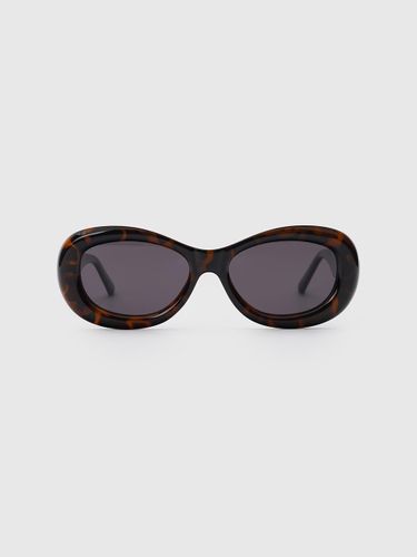 Leopard Print UV Protection Sunglasses - BLUE ELEPHANT - Modalova