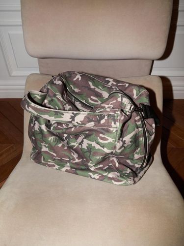 Canvas Camo Adjustable Durable Boston Bag - LANGER - Modalova