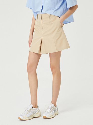 Modern Casual Pleated Mini Skirt [] (NADU4-WQS330_150) - comgen - Modalova