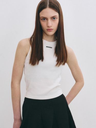 Minimal Sleeveless Top [Ivory] - NICK&NICOLE - Modalova