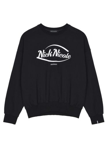 Premium Cotton-Polyester Relaxed Fit Sweatshirt [Beige] - NICK&NICOLE - Modalova