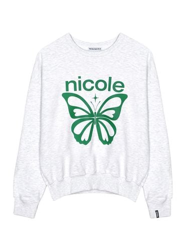 Butterfly Star Bold Sweatshirt [Green] - NICK&NICOLE - Modalova