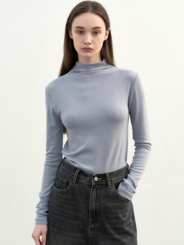 High Neck Slim Vintage Top - NICK&NICOLE - Modalova