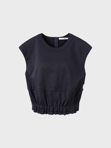 Volume Ribbed Eco-conscious Short-sleeve Top [] (RQTAM25520NYX) - RE;CODE - Modalova