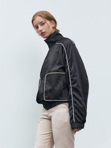 RTF SHIRRING PIPING TRACK JACKET - MOHAN - Modalova