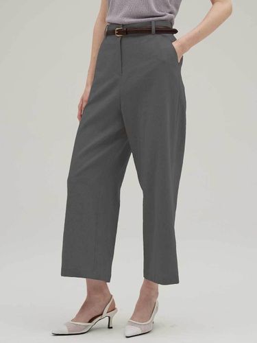 Bio Linen Wide Banding Pants (SVPT240503) - SIINVII - Modalova