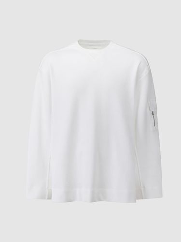 Polyester Cotton Sleeve Pocket Sweatshirt (NADW0-MKL040_110) - comgen - Modalova