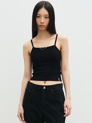 Ribbed Crop Sleeveless Top [Black] - NICK&NICOLE - Modalova