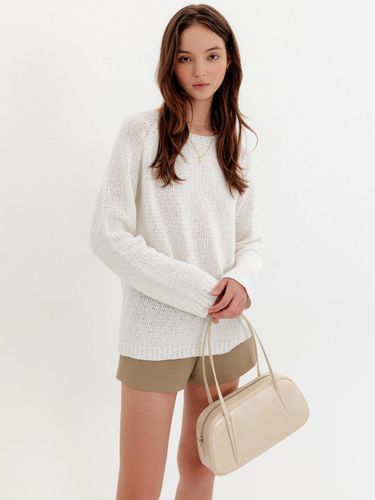 Loose Fit Net Sweater - LOOKAST - Modalova