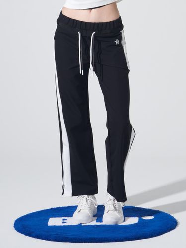 Side Point Straight Stretch Pants [] - BLUDOT - Modalova