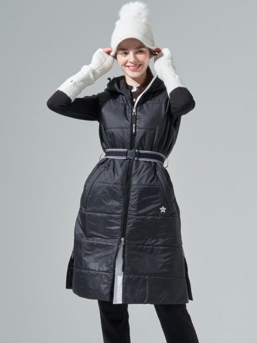 Long Padded Adjustable Belt Vest [] - BLUDOT - Modalova