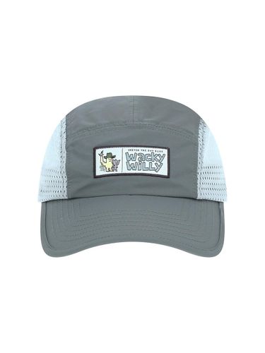 Soft Lightweight Mesh Trucker Cap [Grey] - Wacky Willy - Modalova