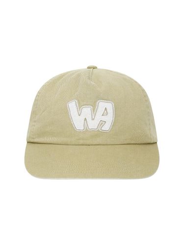 Cotton Paneled Applique Cap [Beige] - Wacky Willy - Modalova