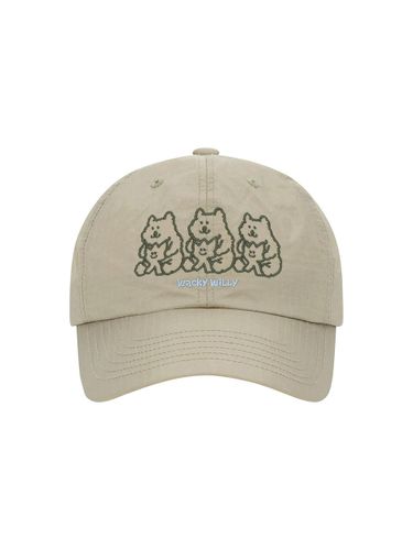 Nylon Lightweight Baseball Cap [Beige] - Wacky Willy - Modalova