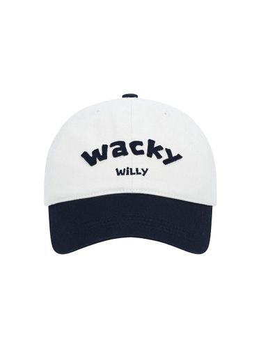 Appliqu Logo Two-tone Cap [Ivory] - Wacky Willy - Modalova