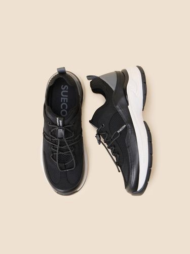 Suede Neoprene Mesh Outdoor Sneakers [] (DG4DS25051BLK) - SUECOMMA BONNIE - Modalova