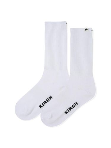 Plain Logo Cotton-Blend Two-Pack Socks [beige] - KIRSH - Modalova