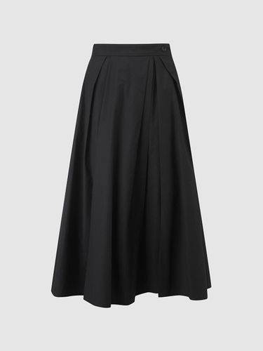 Cotton Pleated Volume Skirt (NAFS2-WQS110_450) - comgen - Modalova