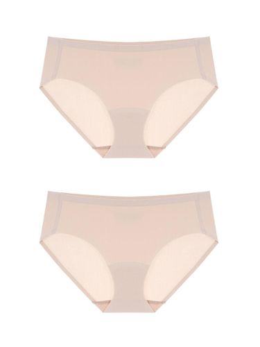 Pre-cut Modal Seamless Triangle Panties - PEARLY SHELL - Modalova