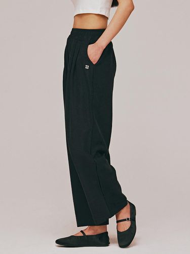 Lightweight Natural Banding Wide-Leg Pants (T513BT700) - TOPGIRL - Modalova