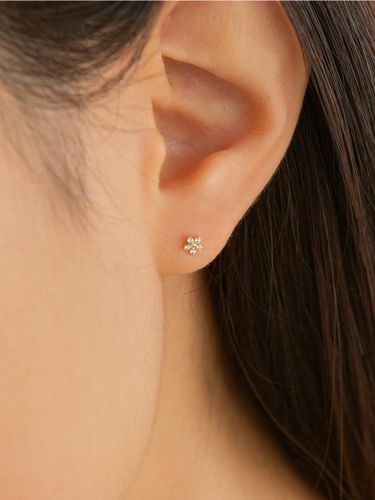 K Blossom Mini Delicate Spring Piercing (LFPI10) - LUNNE - Modalova