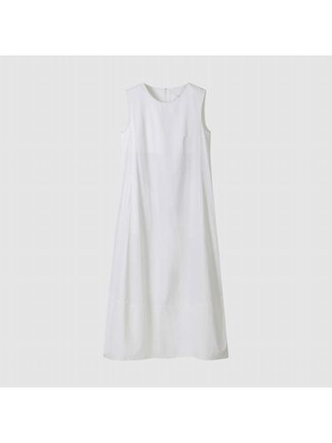 Sleeveless Volume Long Dress [Beige] (NADU4-WOP300_100) - comgen - Modalova