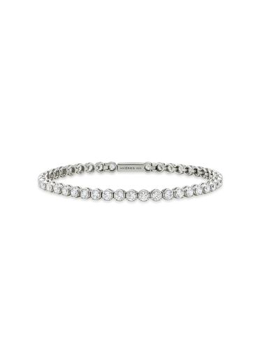 Crown Silver Tennis 3mm Bracelet [] (HL4B5B401W9) - hyeres-lor - Modalova