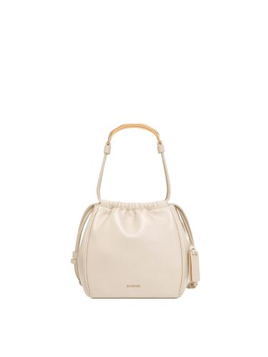 Lambskin Convertible Small Bucket Bag (LW5SA1530_CV) - JOY GRYSON - Modalova