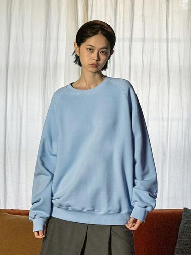 Raglan Fleece-Lined Oversized Sweatshirt [PINK] (MMT137) - MINIMAL PROJECT - Modalova