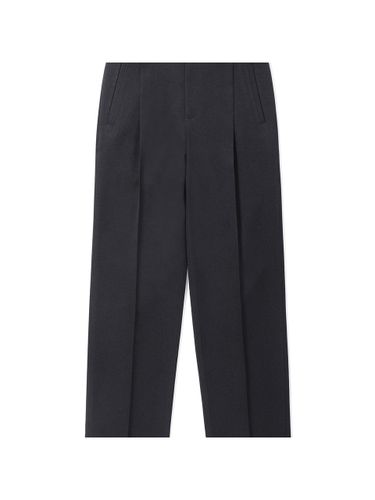 Relaxed One-Pleat Twill Japanese Slacks (ERPNM25211BKX) - EPIGRAM - Modalova