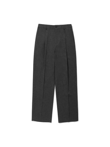 Jacquard Relaxed Wide Fit Slacks [] (ERPNM25201GYX) - EPIGRAM - Modalova