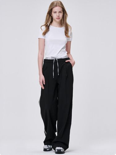 Casual Double Waist Wide Pants [] (2156) - MaLoupe - Modalova